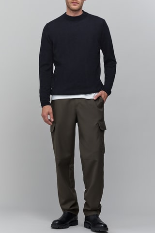 Pull en laine - Anthracite chiné