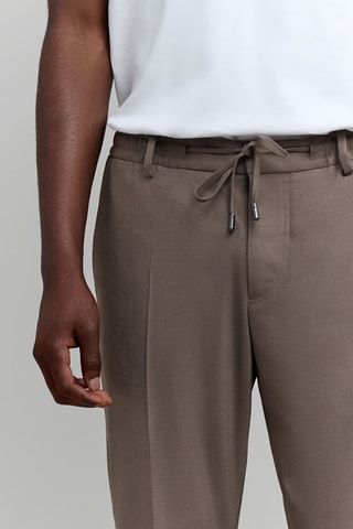 Pantalon slim - Taupe