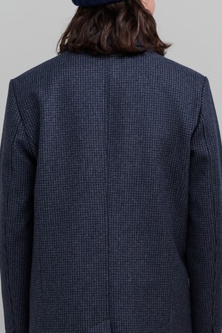 Manteau en laine - Bleu marine