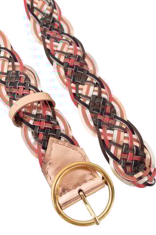 Ceinture en cuir - Rose