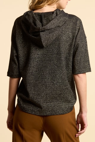 T-shirt à capuche - Noir