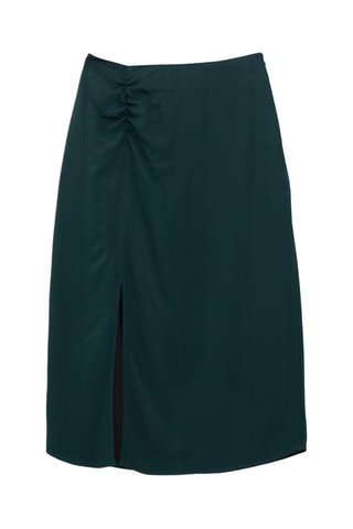 Jupe midi - Vert foncé