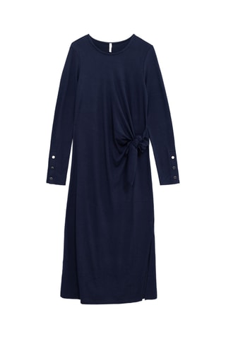 Robe midi - Bleu marine