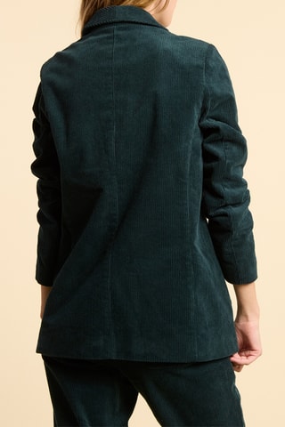 Veste en velours - Vert foncé