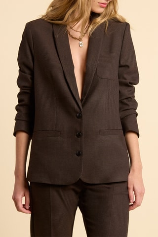 Veste - Camel et noir