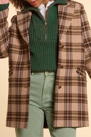 Manteau en laine - Camel