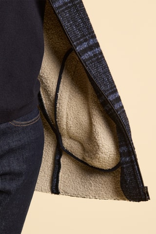 Manteau en laine - Bleu marine