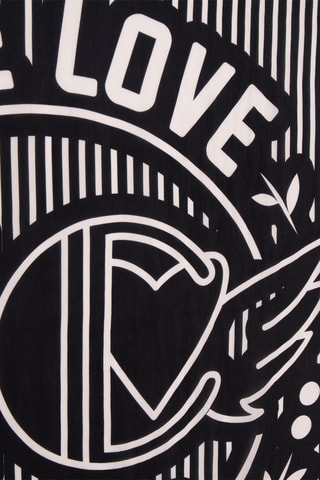 Carré en soie - Noir