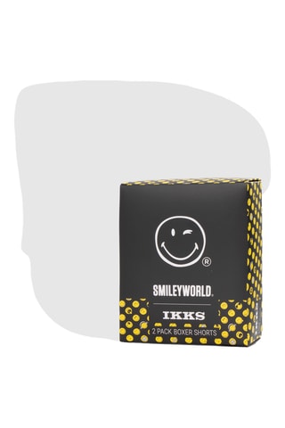 2 boxers - Gris chiné et noir