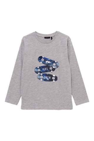 T-shirt - Gris chiné