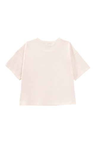 T-shirt en coton biologique - Ecru