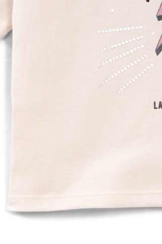 T-shirt en coton biologique - Ecru