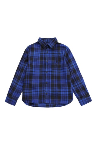 Chemise à capuche - Bleu roi