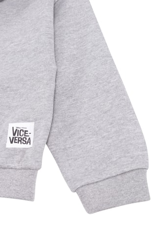Sweat à capuche Joy Vice-Versa Disney Pixar - Gris chiné