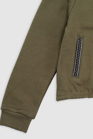 Sweat en coton biologique - Kaki