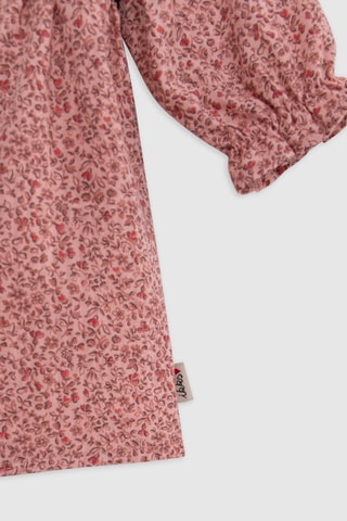 Robe en coton biologique - Rose