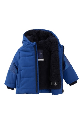 Doudoune à capuche - Bleu foncé