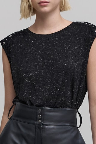 T-shirt loose - Noir