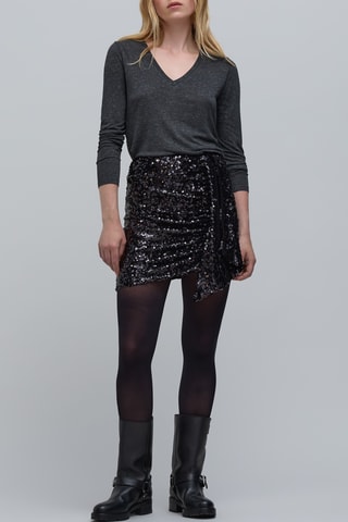 T-shirt droit - Anthracite