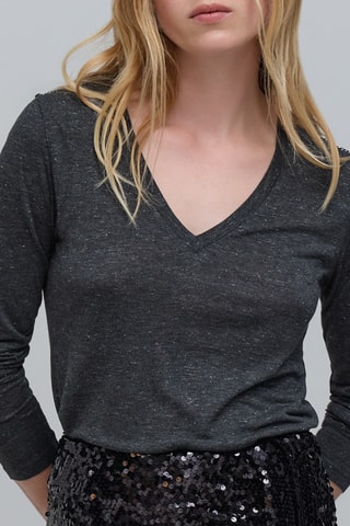 T-shirt droit - Anthracite