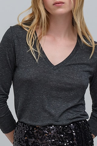 T-shirt droit - Anthracite