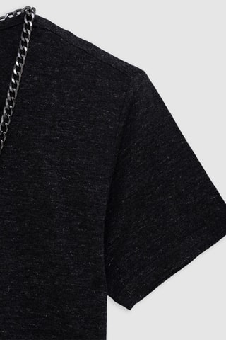 T-shirt droit - Anthracite