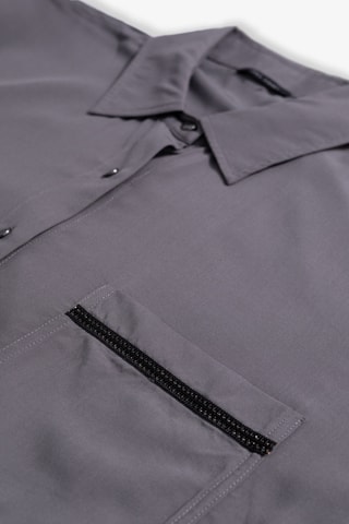 Chemisier oversize - Gris foncé