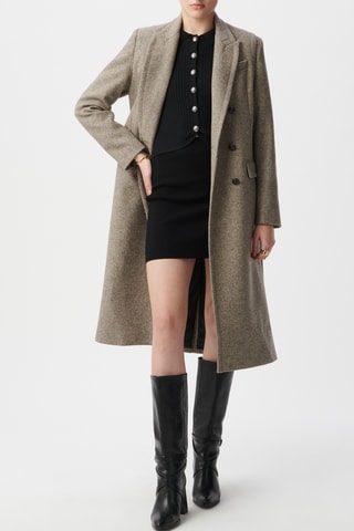 Minijupe taille haute - Noir