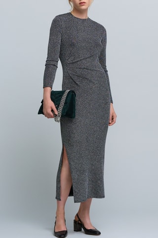 Robe fourreau - Argenté