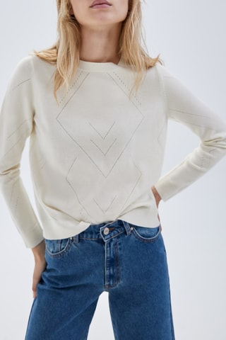 Pull en laine - Ecru