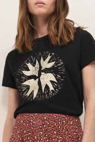 T-shirt en coton biologique - Noir