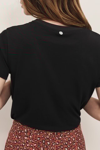 T-shirt en coton biologique - Noir