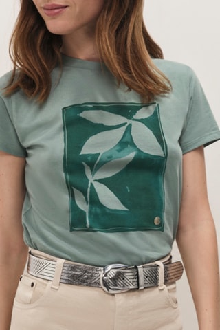 T-shirt en coton biologique - Vert