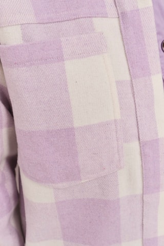 Chemise - Mauve et blanc