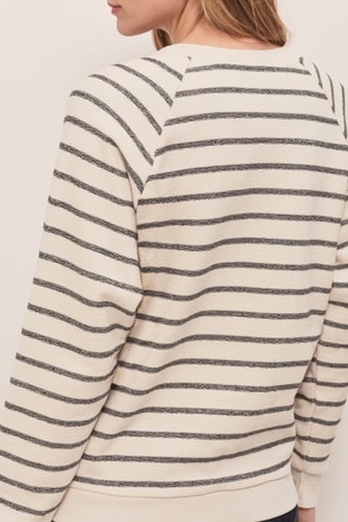 Sweat - Ecru et gris