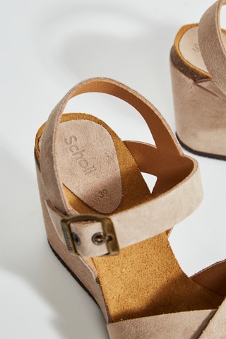 Leren Sandalen Cécile - Beige