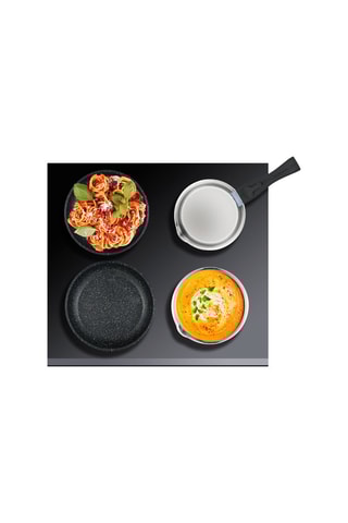 Batterie de cuisine en acier inoxydable - 
8 pièces