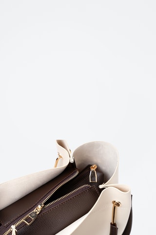 Sac porté épaule Sicilia  - Beige