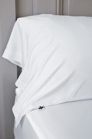 Taie de traversin Salomé - Blanc