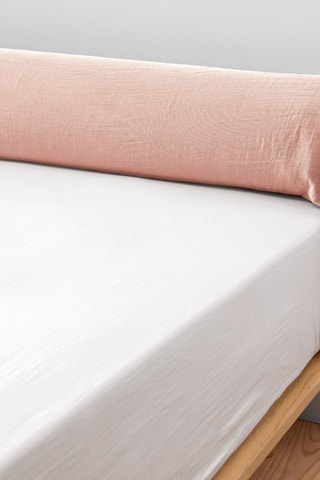 Taie de traversin 125 g/m² Gaïa - Guimauve