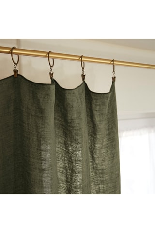 Rideau ajustable Soline  - Thym - 140 x 270 cm