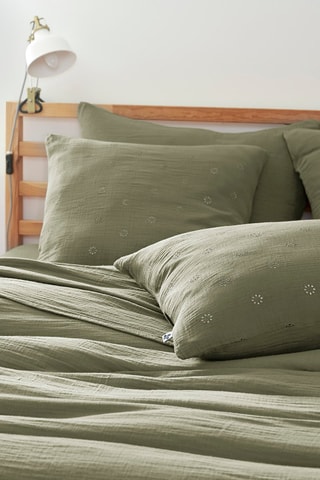 Taie d'oreiller Gaïa Boho Romarin