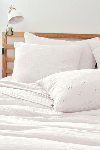 Taie d'oreiller Gaïa Boho Chantilly