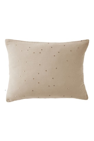 Taie d'oreiller Gaïa Chic - Beige