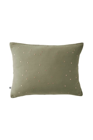 Taie d'oreiller Gaïa Chic - Romarin