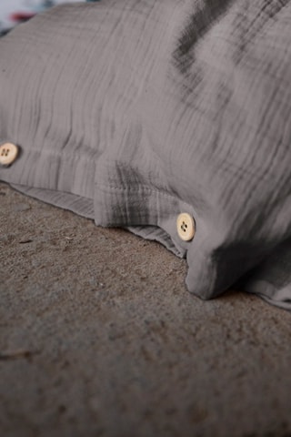 Housse de couette Gaïa - Granit