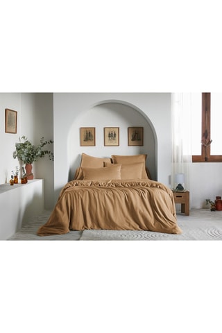 Housse de couette Lysandre - Camel