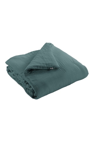 Edredon Gaïa - Bleu canard