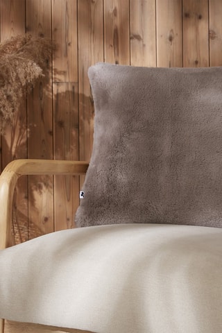 Coussin Sven déhoussable - Marron - 45 x 45 cm