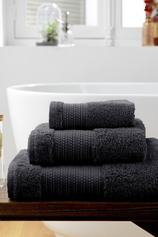 Drap de douche Garance - Orage - 70 x 130 cm